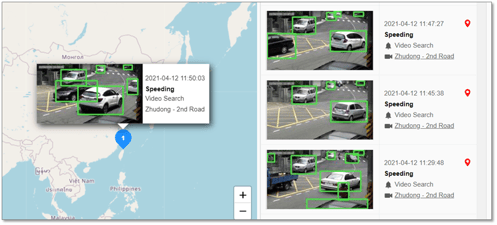 vehicle speed detection