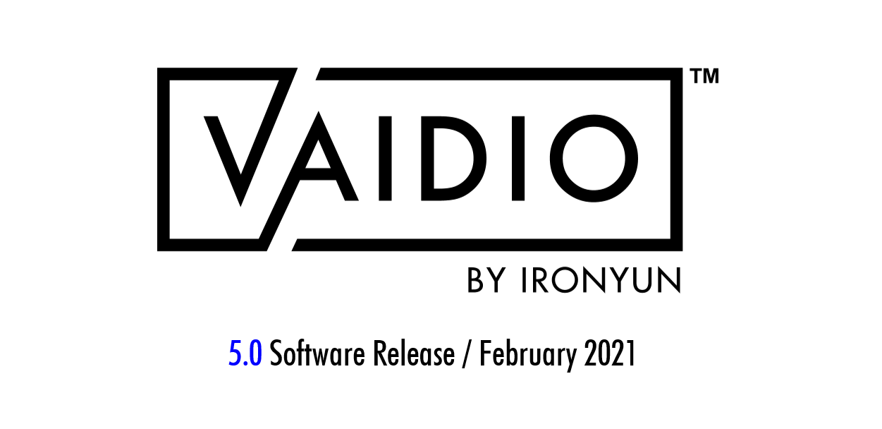 Vaidio Logo - 5.0 Release